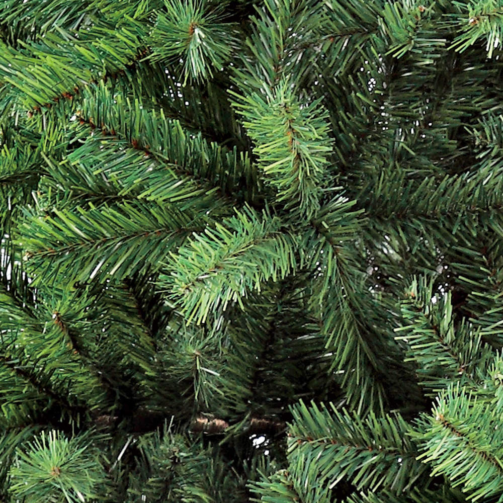 7.5ft Northern Fir Christmas Tree Metal Stand Green